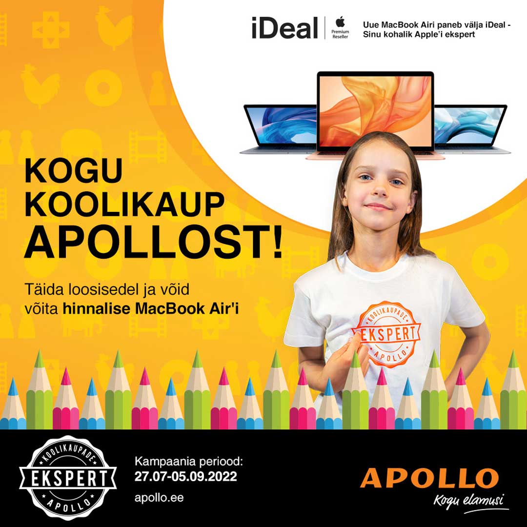 Apollo_koolikampaania_Viimsi Keskuses